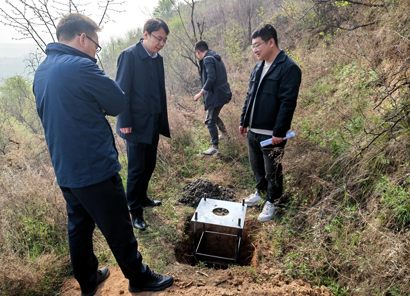我公司承担的咸阳市四县（市）2022年地质灾害普适性监测预警项目监测设备顺利上线
